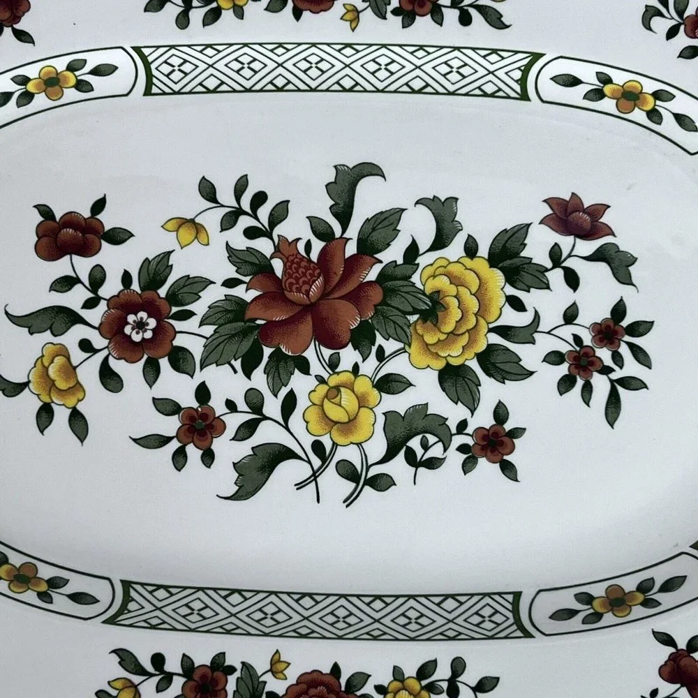 Villeroy And Boch Summerday‎ Serving Platter Meat Vegetable Tray 13 Inch Germany